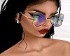 $Hologram Heart Glasses$