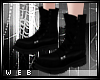 |W| Black Biker Boots