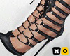 Black Strappy Heels
