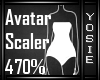 Y| 470% Avatar Scaler