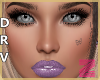 Zell Purple Lips+Tattoo 