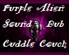 Purple Alien Cuddle Couc