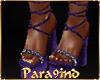 P9)"ANI" Purple Heels