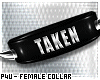 -P- Taken Collar /F