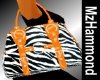 *MzH-Zebra/Orange Purse