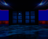 blue and red room