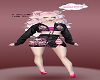 Pink Black Skull Skirt Dolls
