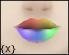 {X}Rainbow Lips-Head 3