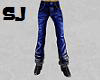 SJ Worn Blue Jeans
