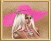 ✘ Pink Straw Hat