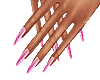 M! Stileto Pink Nails