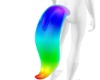 Rainbow Pony Tail