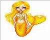 Golden Mermaid Sticker!