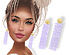 Yumi Lavender Jade Earr.