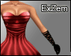 Exz-Red Dolka Dress