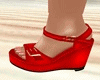 Ibiza Style Sandals Red2