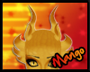 -DM- Gold Dragon Horns 2