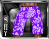 Hawian Shorts Purple