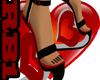 RB1 Hearts Pump Red
