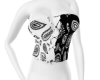 white\black top