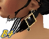 (B4) Blk/Gld Earrings