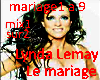 Le mariage  Lynda Lemay1