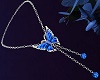 Silver&Blue Butterfly