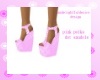 pink polka dot sandels