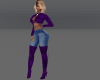 Purple & Jeans Outfit CL
