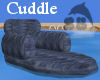 D. Blue cuddle lounger