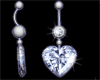 (Q) Diamond Heart Ring