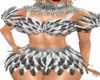 Metal Fantasy Feathers