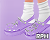 🎀 Gothic Purple Croks