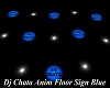 Dj Chata Anim Sign Blue