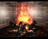 Fire-place large angular
