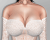 A| White dress Lace