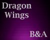 [BA] Purple Dragon Wings