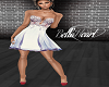 Celia Rose-n-White Dress