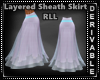 Layered Sheath Skirt RLL