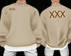 Z . Cream Sweater X