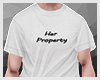 Her Property White Shirt