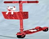Red Hello Kitty Scoote