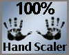 100% Hand Scale -M-