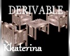 [kk] DERIV. Table/Chairs