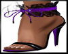TA`SexyPurple Lace Heels