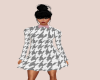 Houndstooth Swing Dress