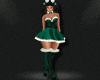 Ms Santa Dress - Green