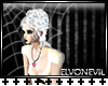 {EL} WHite Ball Hair