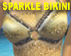 Gold Sparkle Bikini Set