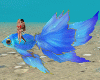 2 Person Blue Koi Ride